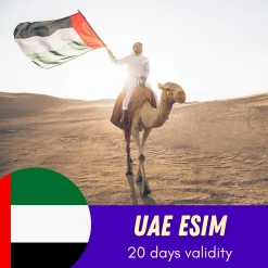 UAE eSIM 20 Days