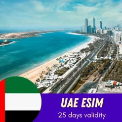 UAE eSIM 25 Days