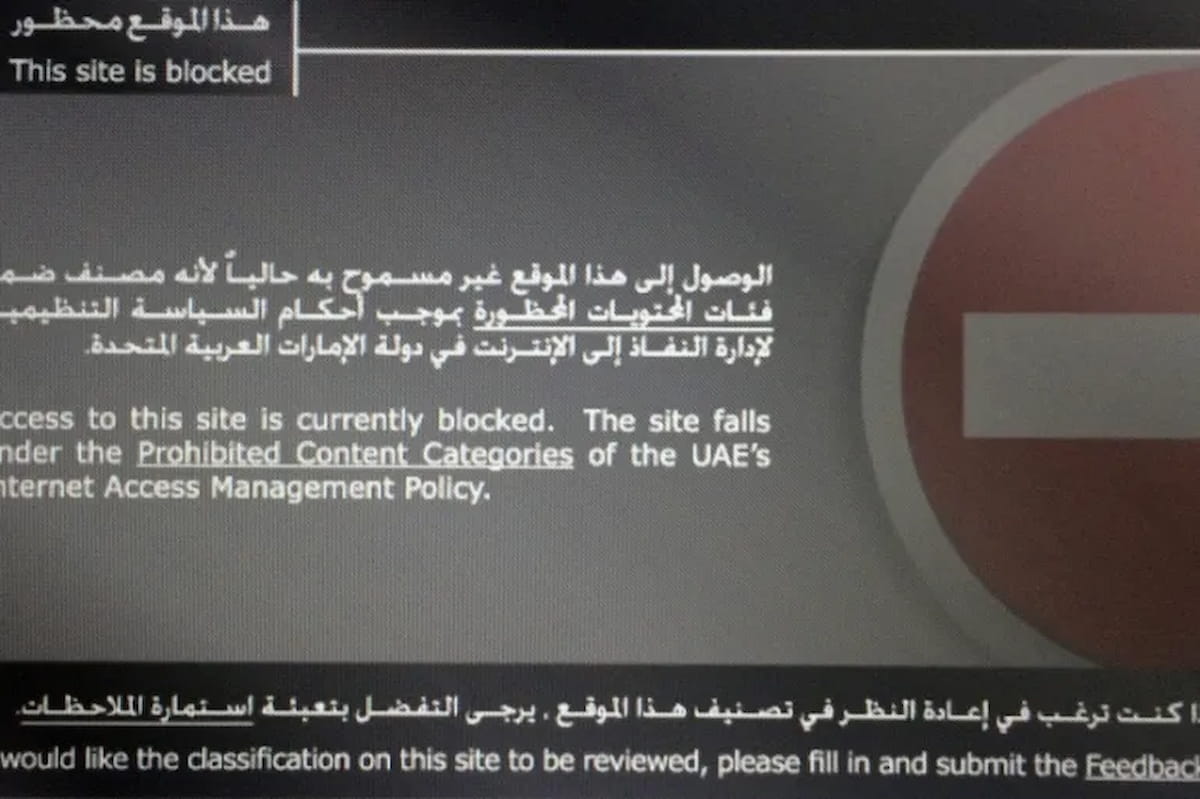 UAE INTERNET CENSORSHIP visual data 8