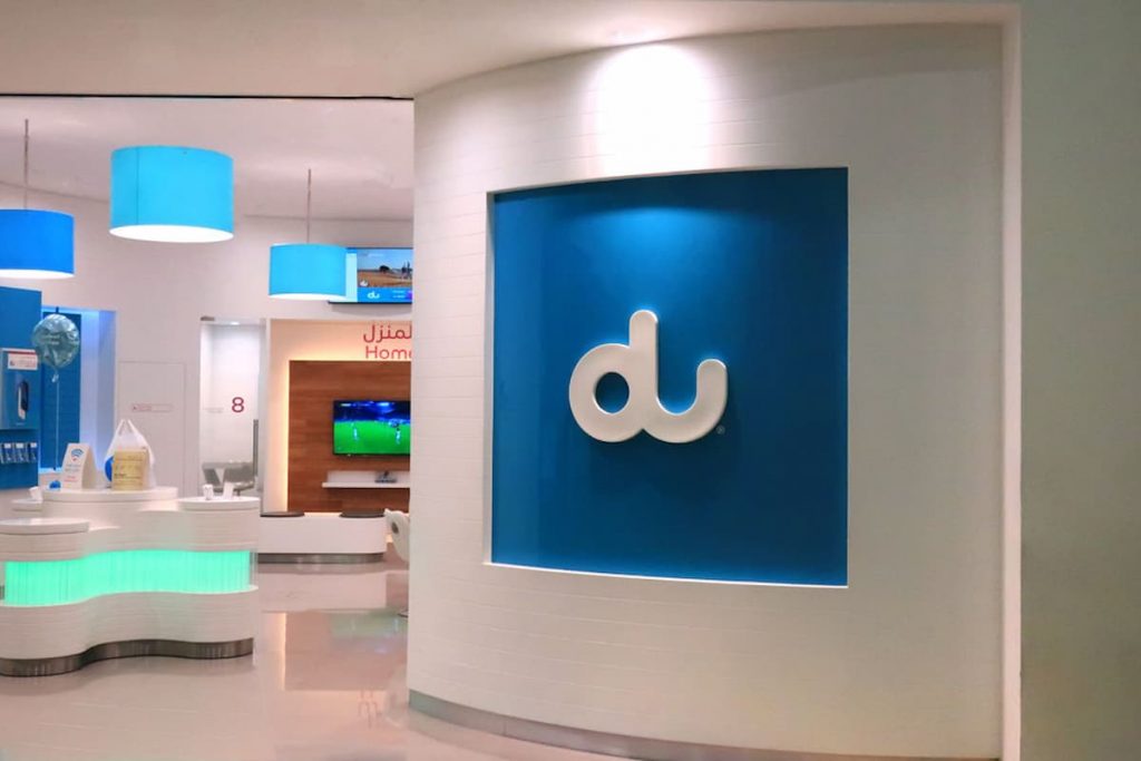 du SIM card store in UAE